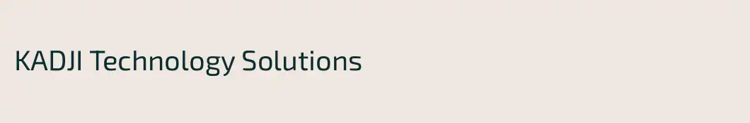 KADJI Technology Solutions